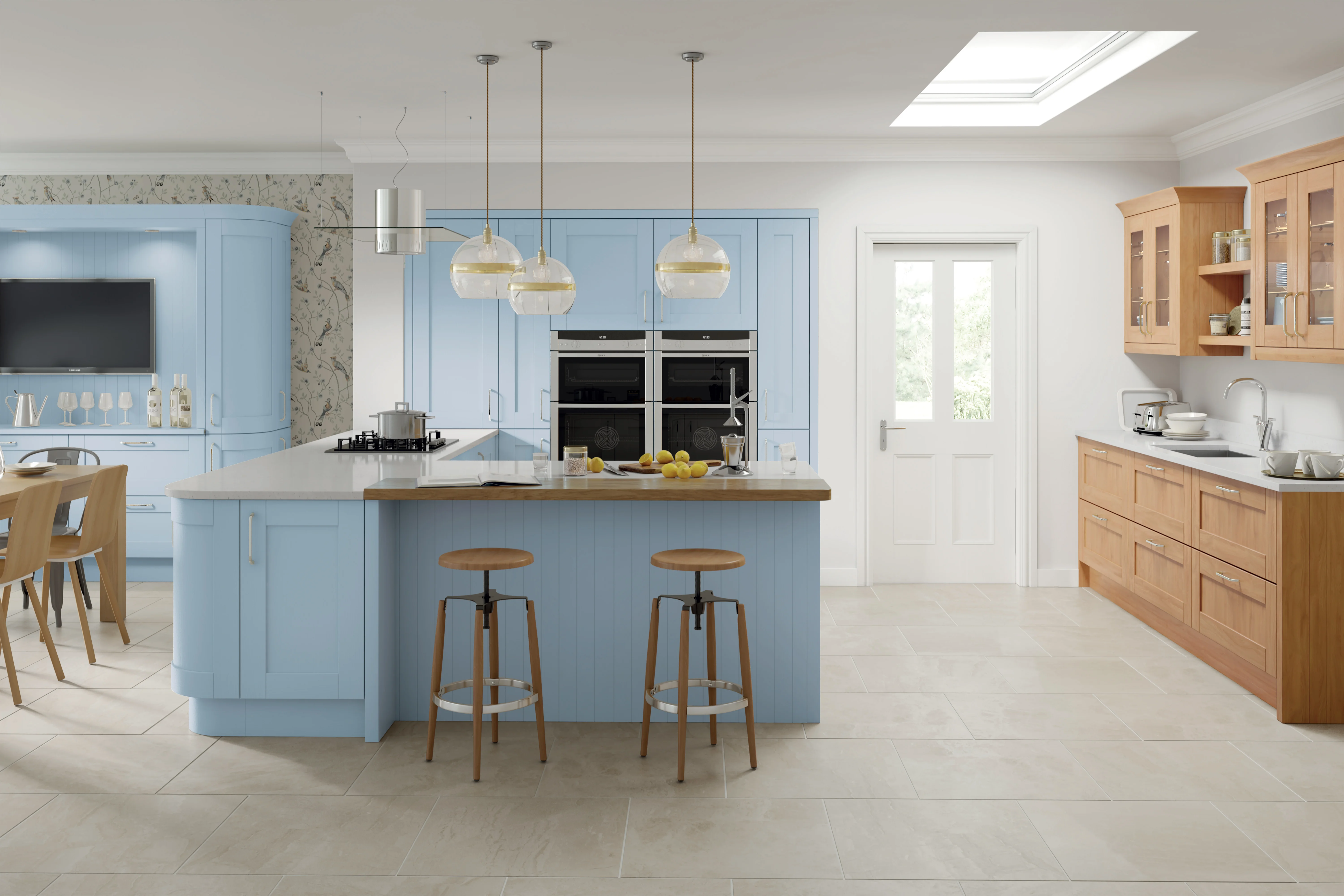 Completed kitchen project in Caldy